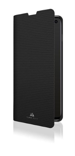 BLACK ROCK SAMSUNG GALAXY S10 CUSTODIA A LIBRO IN SIIMILPELLE NERO